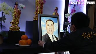 獨／陳松勇靈堂照曝　遺容比生前慈祥