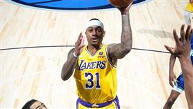 ▲湯瑪斯（Isaiah Thomas）回歸湖人首戰貢獻19分。（圖／翻攝自NBA IG）