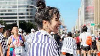馬拉松驚見全明星女神！小短褲曬美尻