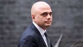 英國衛生大臣賈維德（Sajid Javid）（圖／路透社／達志影像）