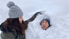 （圖／翻攝自李靚蕾微博　王力宏IG）