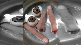 冬至，湯圓，斷指，眼球，可怕造型，圖/翻攝自臻麻的創意食驗室