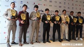 中華職棒頒獎典禮金手套得主。（圖／記者王怡翔攝影）