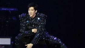 王力宏「龍的傳人2060」台北巡迴演唱會台北站，引爆台北小巨蛋。（記者邱榮吉/攝影）