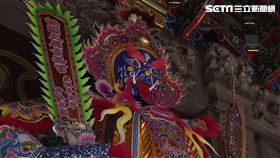 紙糊工藝大師李清榮為這次建醮操刀(圖/寶島神很大