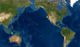 美國北加州規模6.2地震（圖／翻攝自U.S. Tsunami Warning System）
