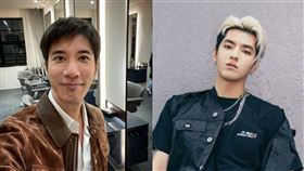 王力宏,吳亦凡,張藝興。(圖／微博)