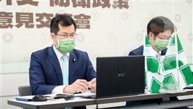 羅致政、蔡適應、佐藤正久、大塚拓(民進黨提供)