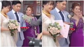 比王力宏大方？他結婚「爸秒送妻2套房」加碼金飾、整疊鈔（圖／翻攝自royalwedding.event抖音）