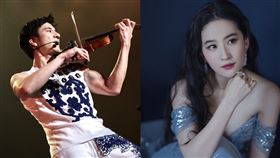 王力宏、劉亦菲（圖／翻攝自王力宏、劉亦菲微博）