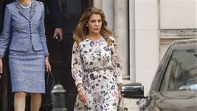 出身約旦的杜拜王妃「哈雅公主」（Haya Bint al-Hussein）（圖／美聯社／達志影像）