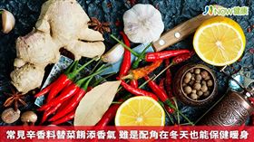 名家專用／NOW健康／周宗翰醫師提醒，中醫認為辣椒、大蒜、生薑、蔥、等辛辣食物與眼疾還有咽喉疾病有關，不管是何種辛香料，有些體質的人就是不適合吃太多。(勿用)