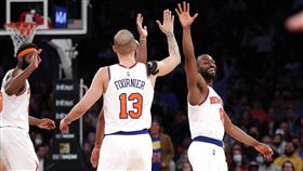 ▲尼克3人得分破20，輕鬆擊敗活塞。（圖／美聯社／達志影像）