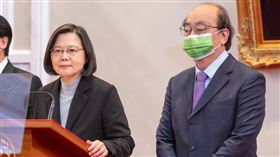 蔡英文、柯建銘（總統府提供）