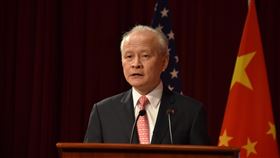 崔天凱指中美合作是唯一正確選項中國駐美大使崔天凱（圖）指出，中美之間只有「合作」這項唯一正確的選擇，美國應該要以理性與誠意面對中國。（中新社提供）中央社  110年1月27日