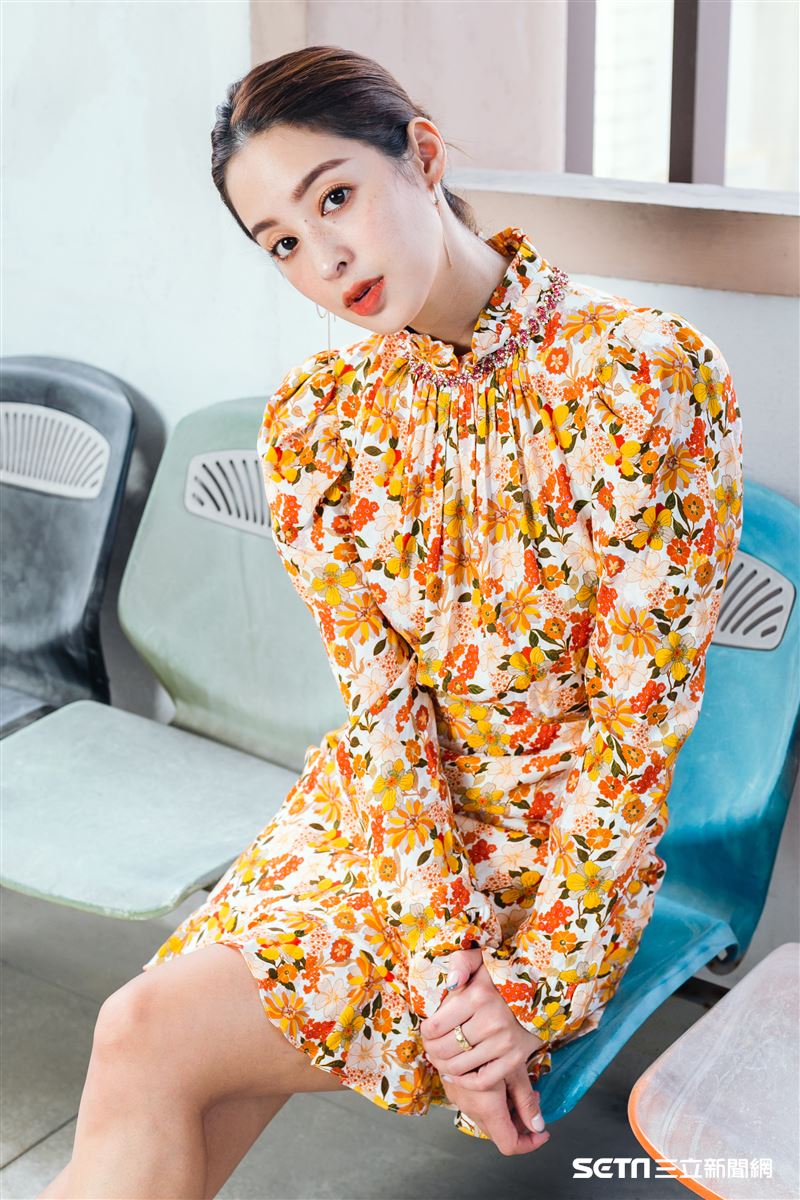 莫允雯三立新聞網專訪。（圖／記者楊澍攝影）