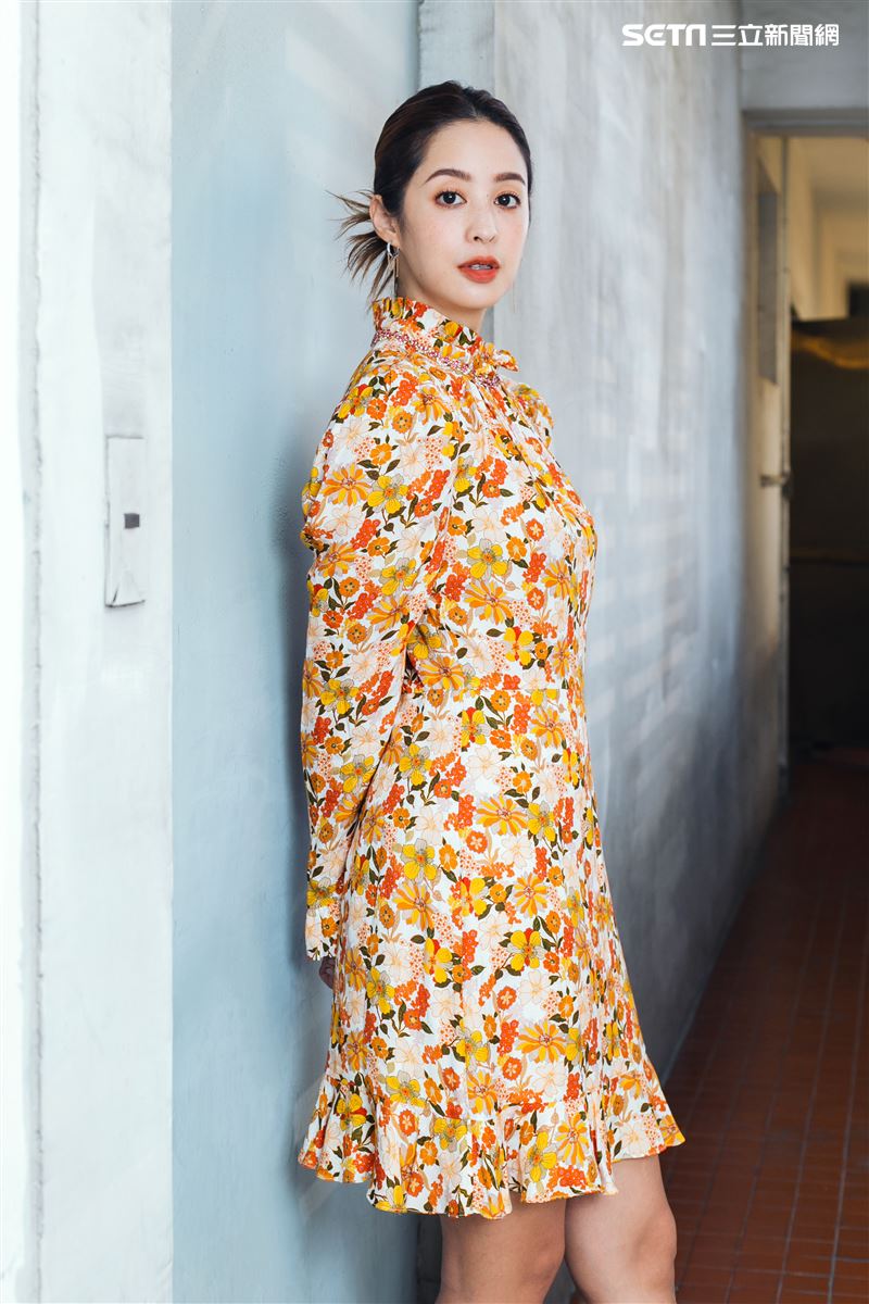 莫允雯三立新聞網專訪。（圖／記者楊澍攝影）