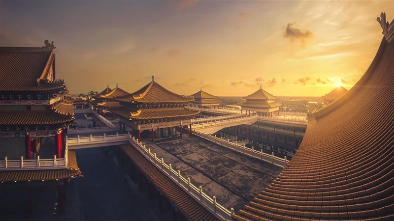 一秒到紫禁城　他把聖母廟拍成這樣