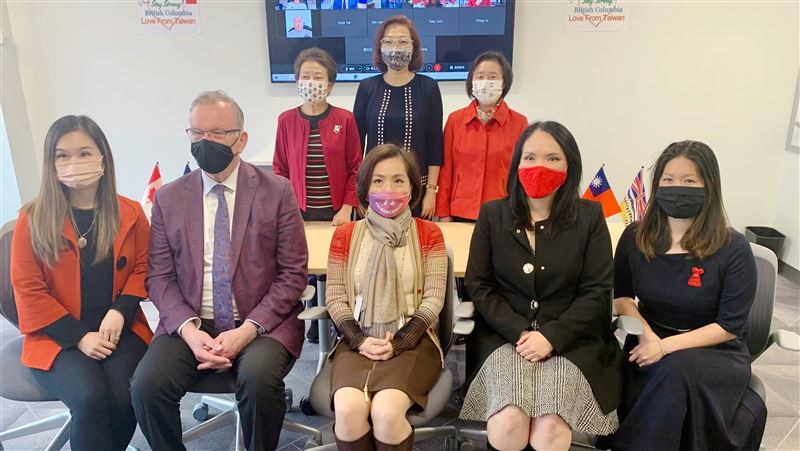 台及大溫僑界捐款　助卑詩省災後重建