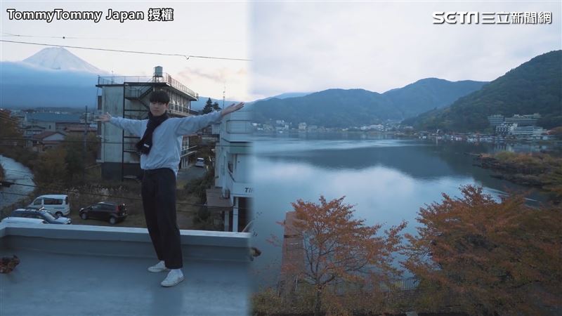 深遊富士山 他開箱河口湖絕美飯店