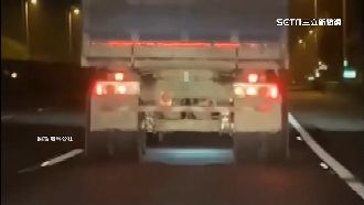 半聯結車拒檢　國道警狂追擴音喊停車