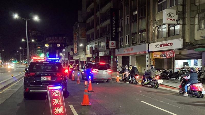 北市十大路段　連續10天酒駕大執法