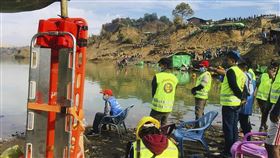 緬甸玉石礦場崩塌（圖／美聯社／達志影像）