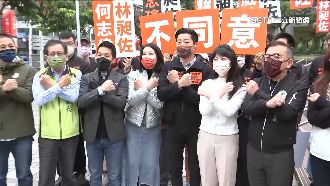 綠民代助陣林昶佐　鍾小平孤單宣傳