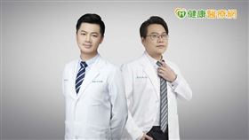 如果突然發生臉歪一邊、說話口齒不清、單側手腳無力等任一情形，就有可能是缺血性腦中風，應盡快打119送醫。(圖/吳明基醫師、沈昭諭醫師提供)