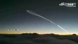 台南上空光球引起熱議　疑中國火箭？