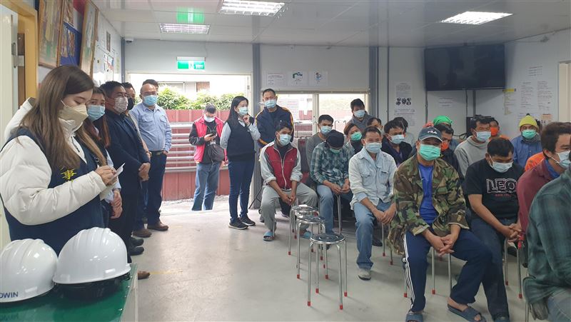 「泰」心安！新北專勤隊關懷泰籍移工