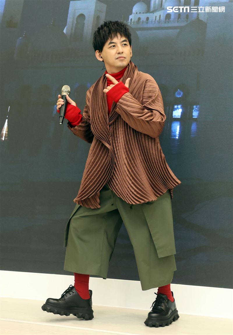 黃子佼平安夜音樂會。（記者邱榮吉/攝影）