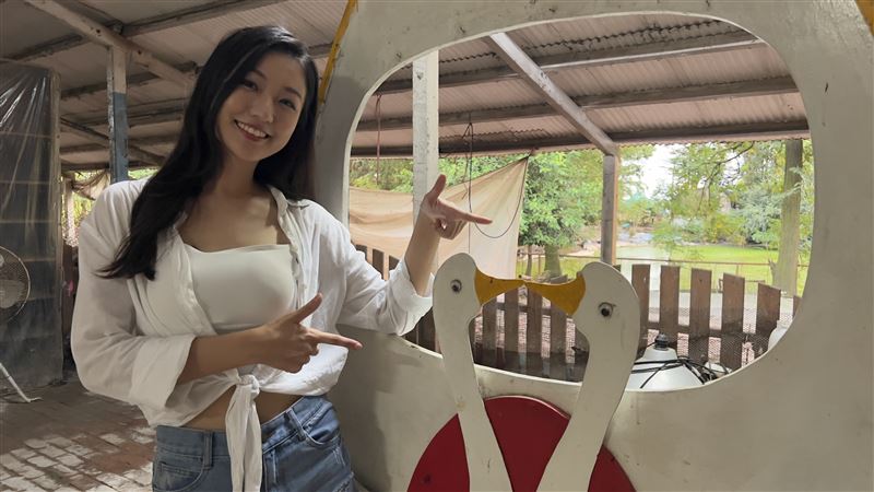 驚被鵝攻擊　主持人曝得救大絕招