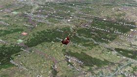 圖／翻攝自Official NORAD Tracks Santa