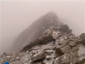玉山下雪（圖／翻攝自玉山國家公園臉書）
