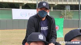 王建民出席棒球營活動。（圖／記者王怡翔攝影）