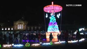 甜點控注意！台中耶誕燈會「甜蜜」登場　珍奶耶誕樹超夢幻
