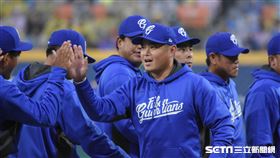 富邦悍將胡金龍 圖／記者林敬旻攝