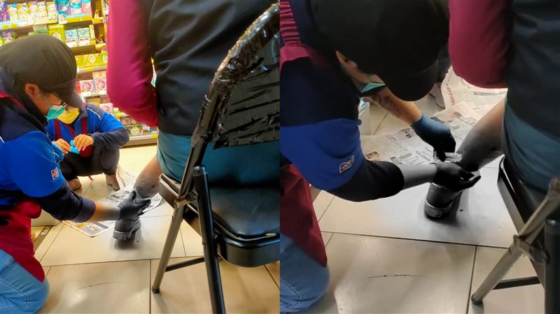 阿伯逛全聯爆血　員工熟練急救網狂讚
