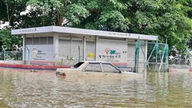 馬來西亞水災 圖／翻攝自Ismail Sabri Yaakob推特