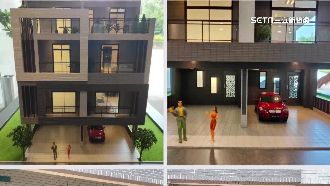 樣品屋模型超日系　交屋嚇傻：宮廟？