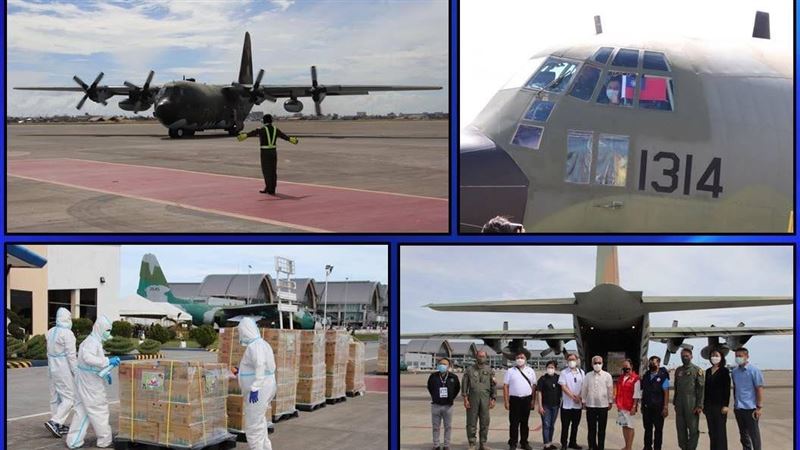 謝台援助！菲律賓空軍臉書秀出我國旗