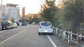 雲林車主，停白線，遭檢舉違規，申訴，車身超過一半開罰(圖/翻攝畫面)