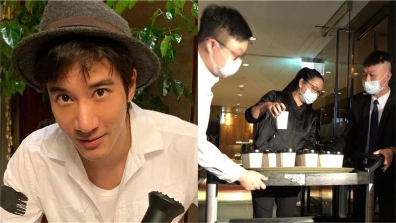 王力宏突送熱飲　網嚇壞：不是很摳？