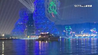 獨／岸上賞燈被迫聽歌聲　民怨：掃興