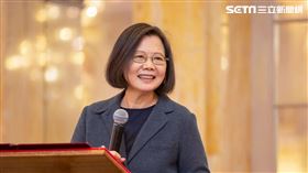 蔡英文出席「社團法人中華民國屏東縣同鄉會總會第二屆第二次會員代表大會」。（圖／總統府提供）