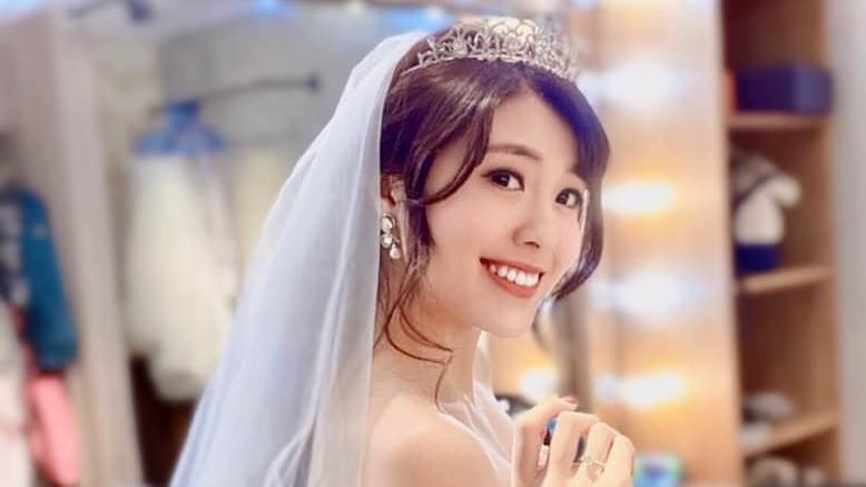 絕美主播結婚了　2字回應雙喜臨門