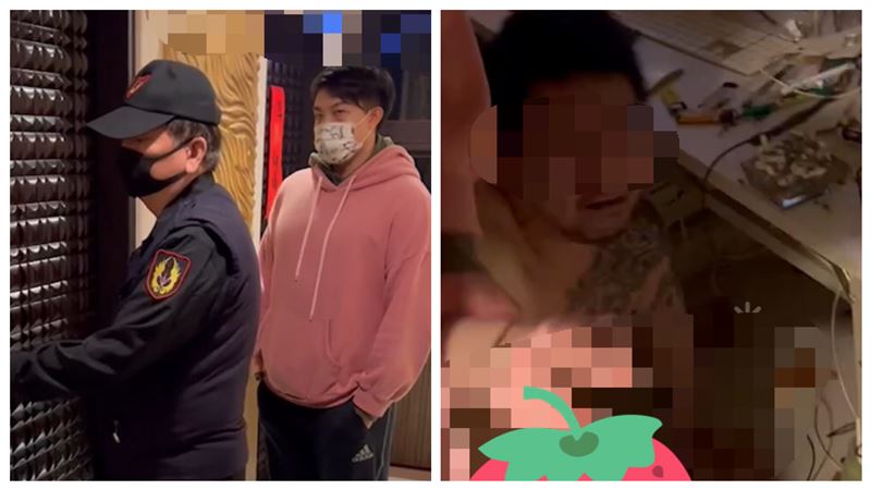 大馬男歌手通緝被抓！裸體喊救命