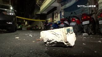 淡水舊公寓外牆剝落　險砸傷路過民眾