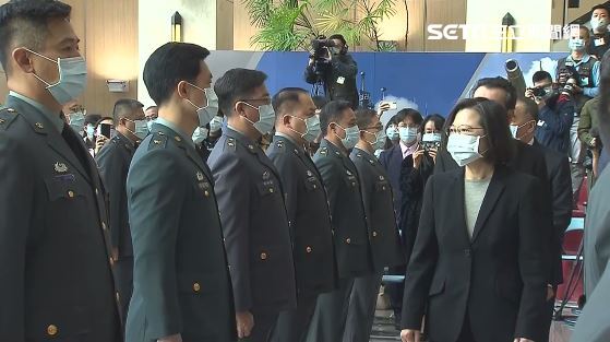 蔡英文：讓世界看到台灣守護國家決心